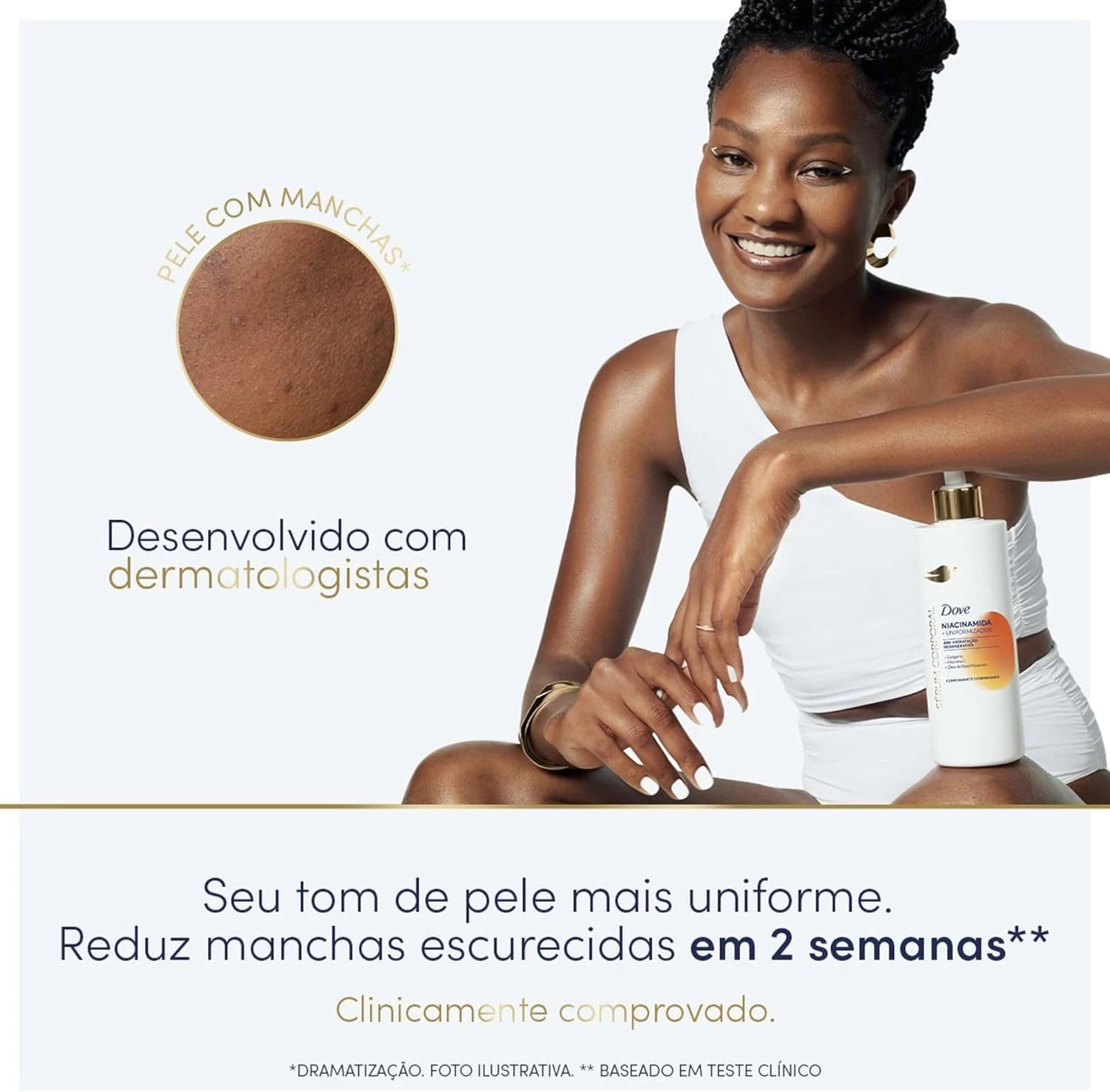 Dove Sérum Hidratante Corporal Niacinamida + Uniformizador 380ml