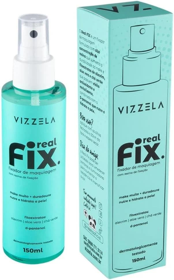 Fixador de Maquiagem Real Fix - 150ml - VZ-57 - Vizzela