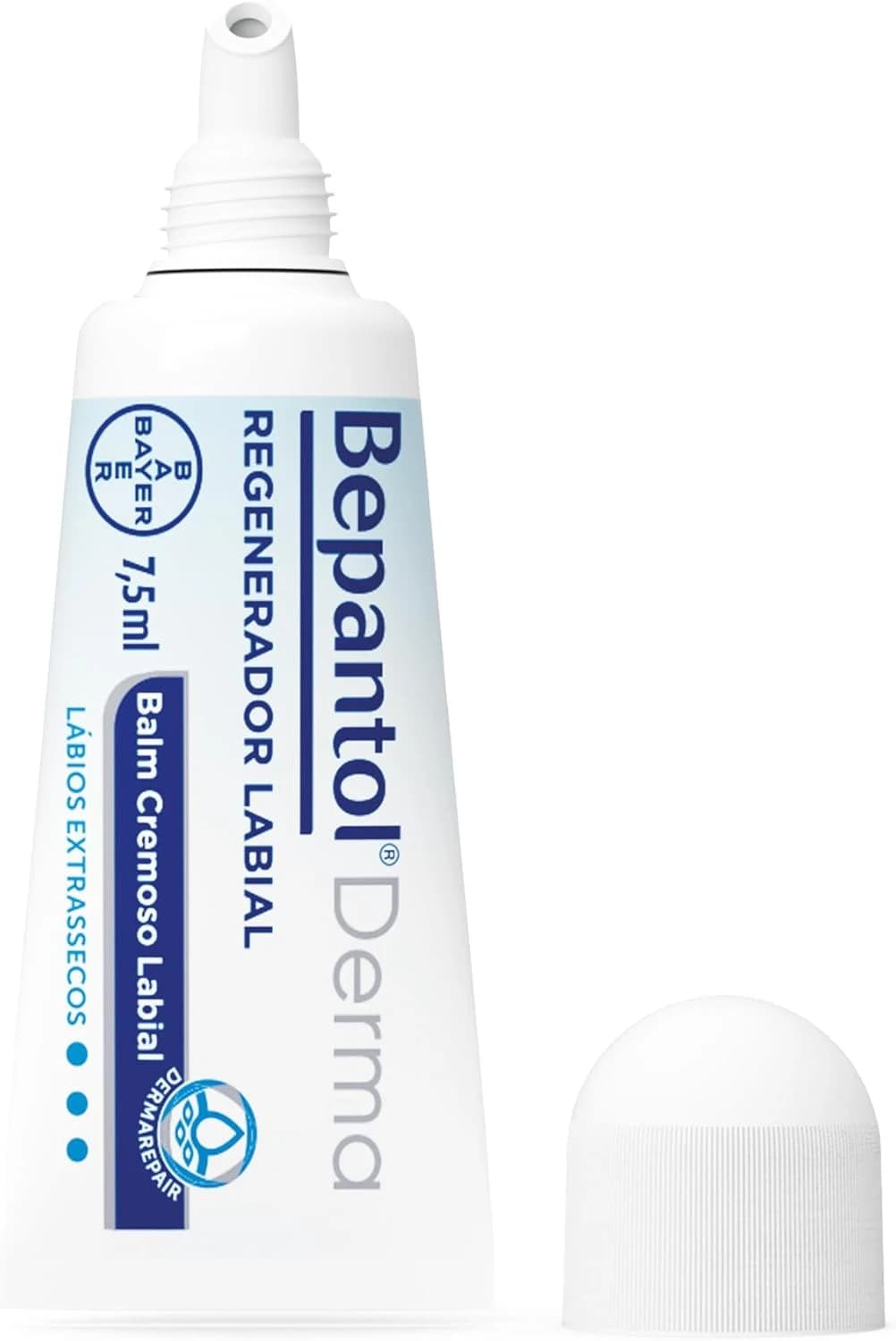 Bepantol Derma Regenerador Labial Diário, Hidratante, 7,5ml
