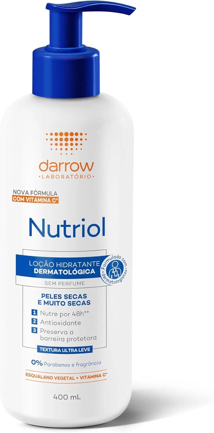 Darrow Nutriol Loção Hidratante - Sem Perfume 400ml