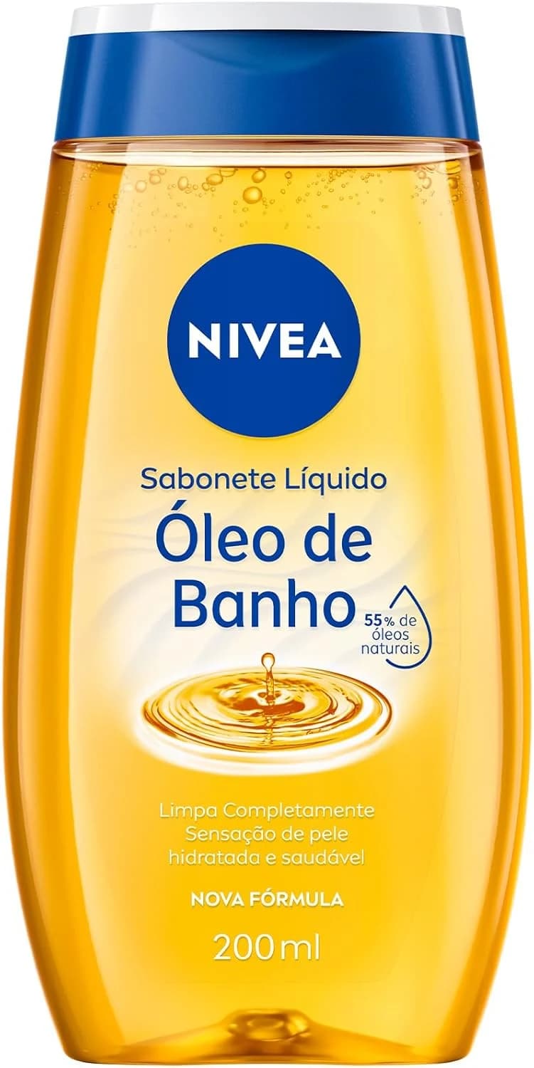 NIVEA Sabonete Líquido Óleo de Banho 200ml