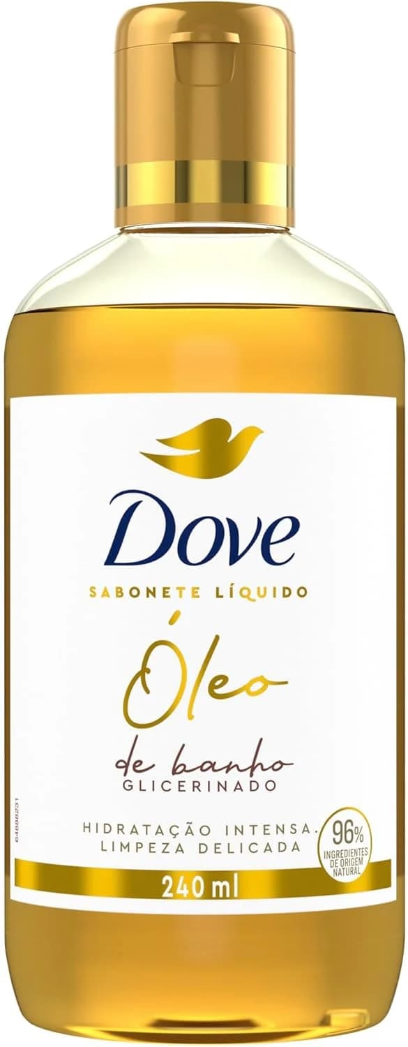Dove Óleo de Banho Hidratação Intensa e Limpeza Delicada 240 ml