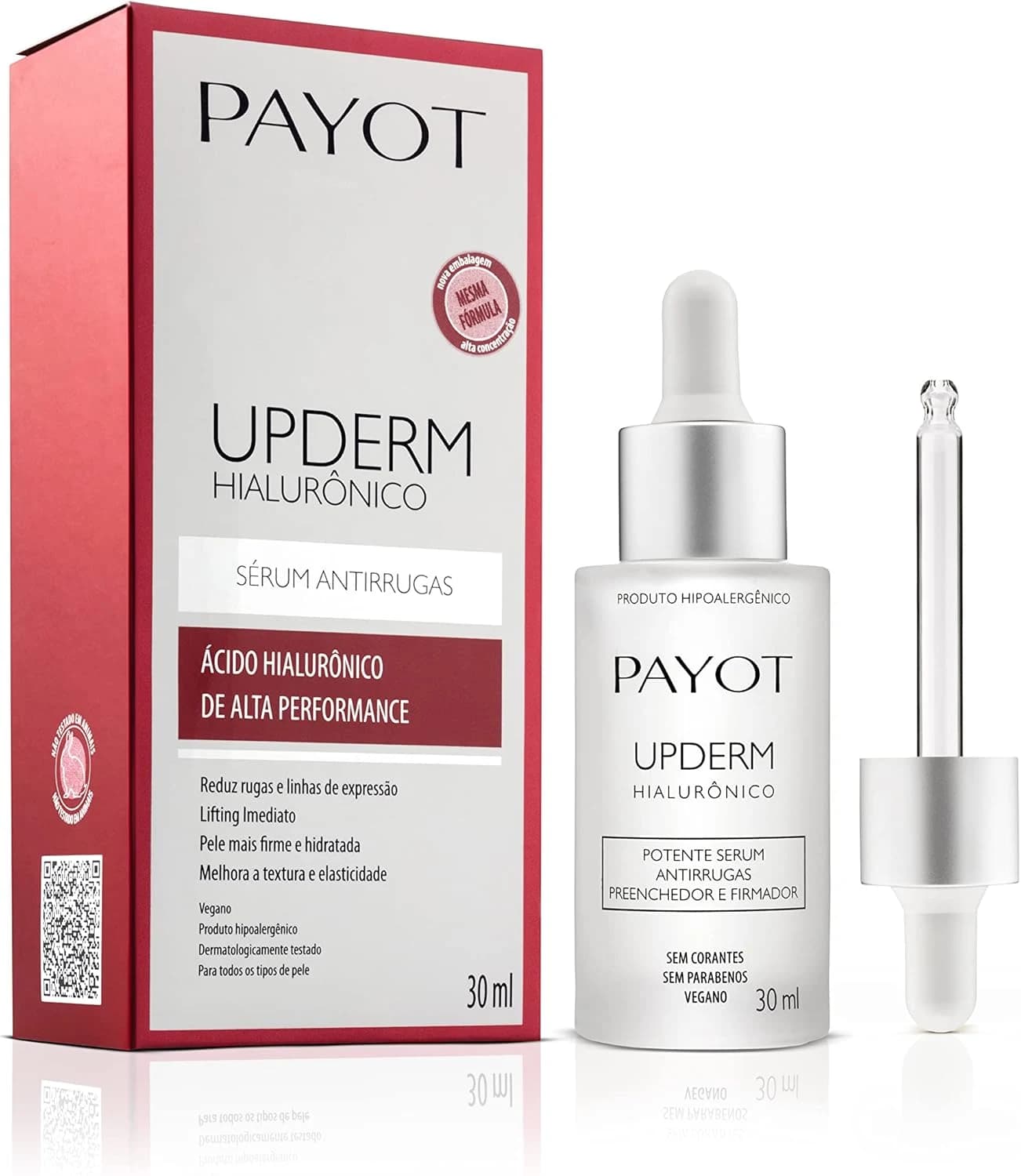 Payot, UPDERM HialurônicoI 30 ml, Modelo: 3999, Cor: Branco