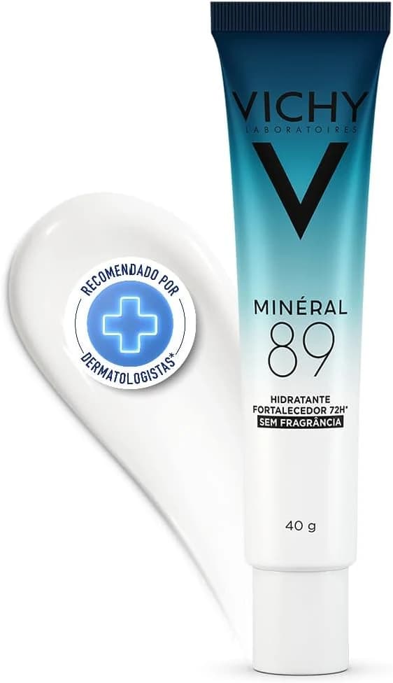 Vichy Minéral 89 Creme Hidratante Facial Fortalecedor e Reparador 40ml