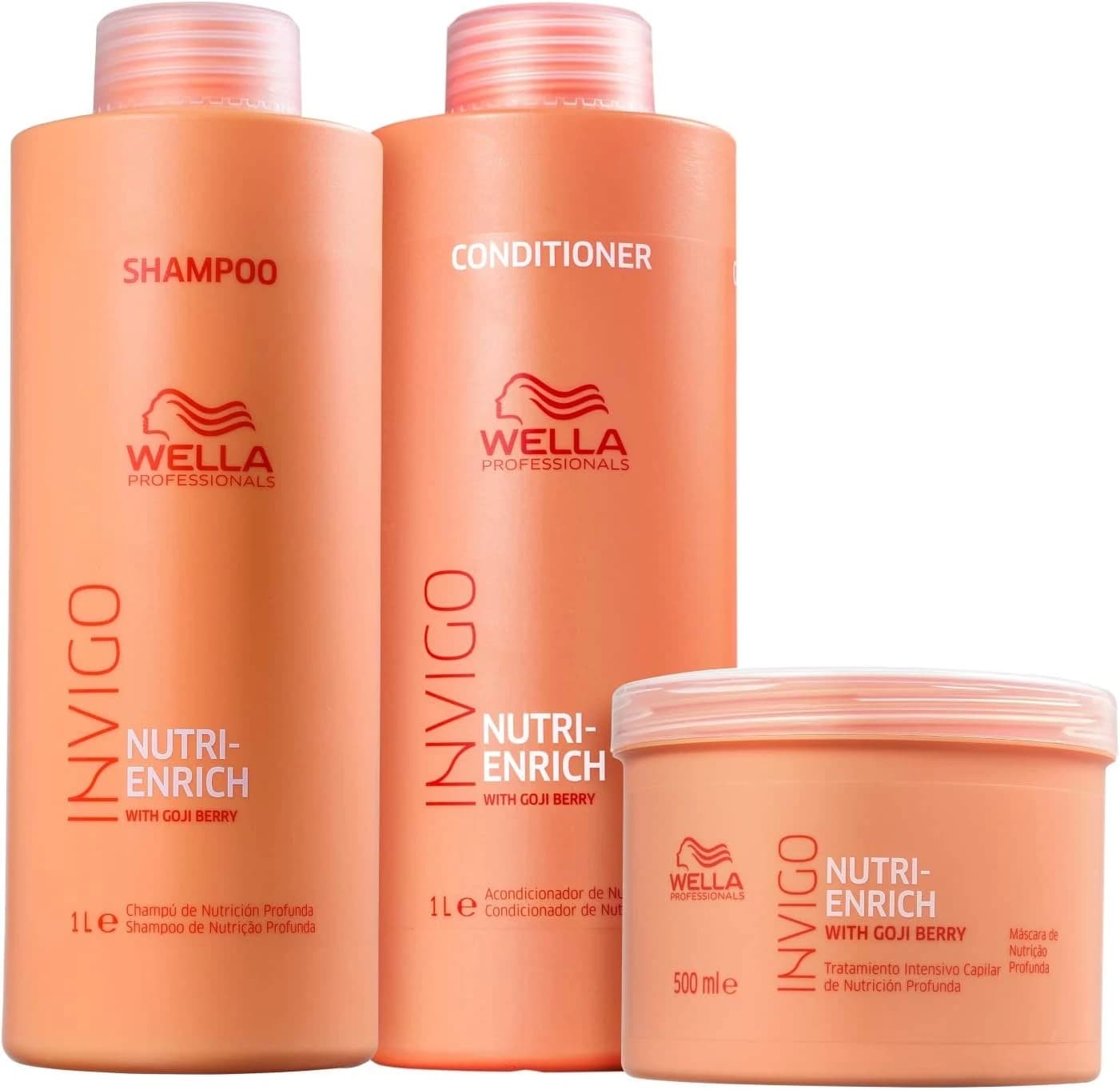 Kit Wella Professionals Invigo Nutri-Enrich Salon Trio (3 Produtos)